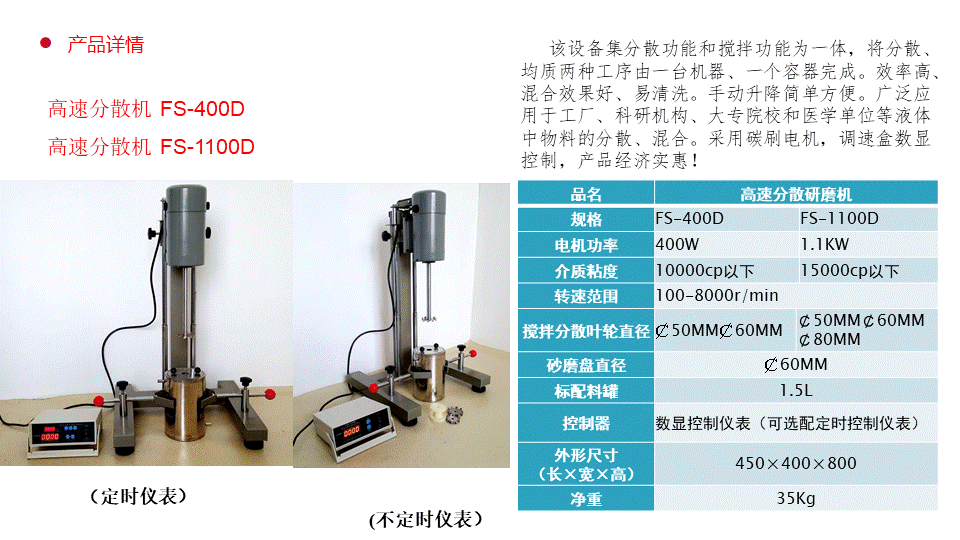 高速分散机FS-400D,FS-1100D.GIF